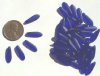 50 5x16mm Matte Cobalt Daggers
